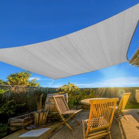 Prohibited From Sale On Amazon XISHAN 8'X10' Light Grey, Rust Red,Dark Grey HDPE Sunshade Sail, 160 Grams