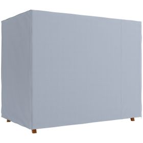 Outdoor Patio Hammock Porch Swing Cover with UV, Water, & Dust Fighting Material, 81"x49"x65", Dark Gray