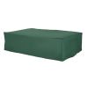 Patio Sectional Lounge Set Cover, 97"x65"x26", Heavy Duty Waterproof Outdoor Furniture Sofa Cover, Dark Green