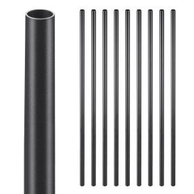 VEVOR Staircase Balusters 101 Pack, 32 In Aluminum Stair Balusters, 3/4 In Water-Proof Round Metal Spindle Railing