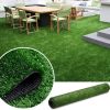 6ft x 10ft Premium Artificial Turf Mat with Drainage Holes. Thick Fake Grass with Rubber Backing, Ideal for Indoor/Outdoor Pet Areas, Garden, Lawn