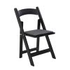 Upholstered folding chair, space saving, easy to carry, 4PCS, Dining room